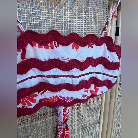 FARM Rio Tiles Printed Crop Top - Picture 8 of 12